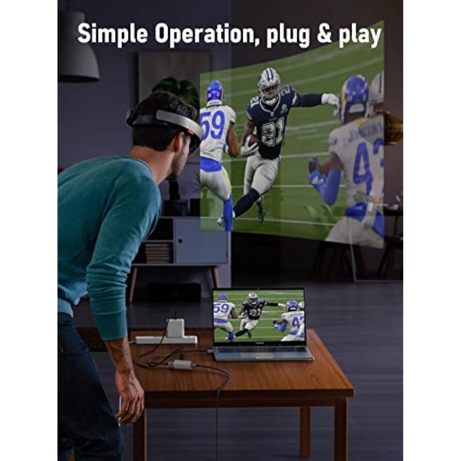 Hdmi To Usb C Adapter 4K@60Hz, Hdmi To Type C Adapter, Compatible With Nreal A