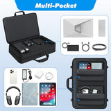 Starlink Gen 3 Carrying Case, Travel Case For Starlink Satellite Dishes Gen 3 Accessories, Soft Padded Backpack Bag With Inner Pocket, Shockproof Travel Bag For Outdoor Camping And Rv