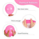 129-Piece Pink Balloon Garland Kit for Baby Shower, Birthday, and Wedding Decor