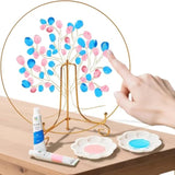 Gender Reveal Fingerprint Tree Guest Books, Gender Reveal Games, Boy Or Girl Gender Reveal Decorations Gift Idea, Baby Shower Party Supplies