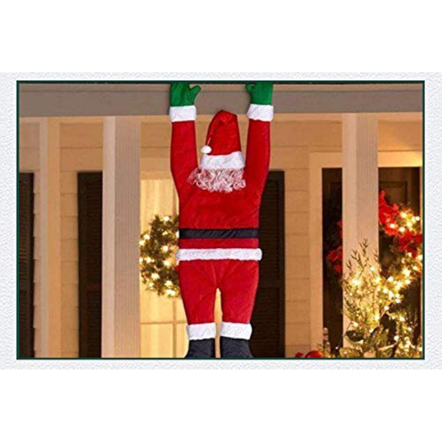 Christmas Santa Claus Yard Decorations Xmas Indoor Outdoor Home Garden Family Prop Lawn Decoration