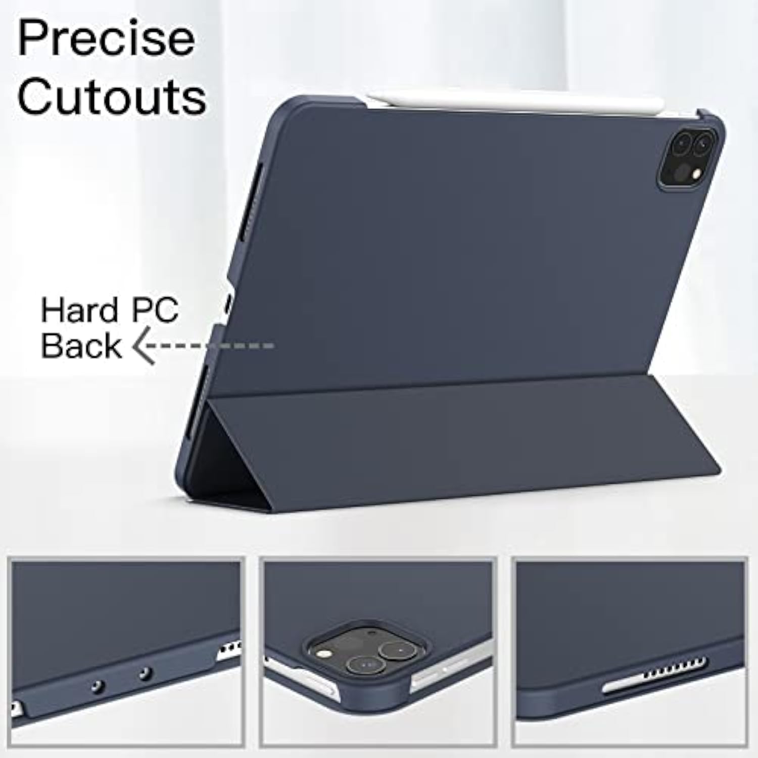JETech Case for iPad Pro 11-Inch 2022/2021/2020/2018 Model (4th/3rd/2nd/1st Ge