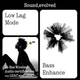Ear Wireless Earbuds Bluetooth, 45dB Hybrid Smart ANC Earbuds, 11mm Deep Bass Boost, Hi-Res Audio with LDAC & LHDC 5.0, 6 Mics Call, 40.5H Playtime