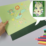 Christmas Green Paper, 50 Sheets 8.5 X 11 Green Cardstock, 250Gsm/92Lb Card Stock Printer Paper For Christmas, Halloween, Invitations, Crafts, Diy Cards, Scrapbooking, And Stationery Printing
