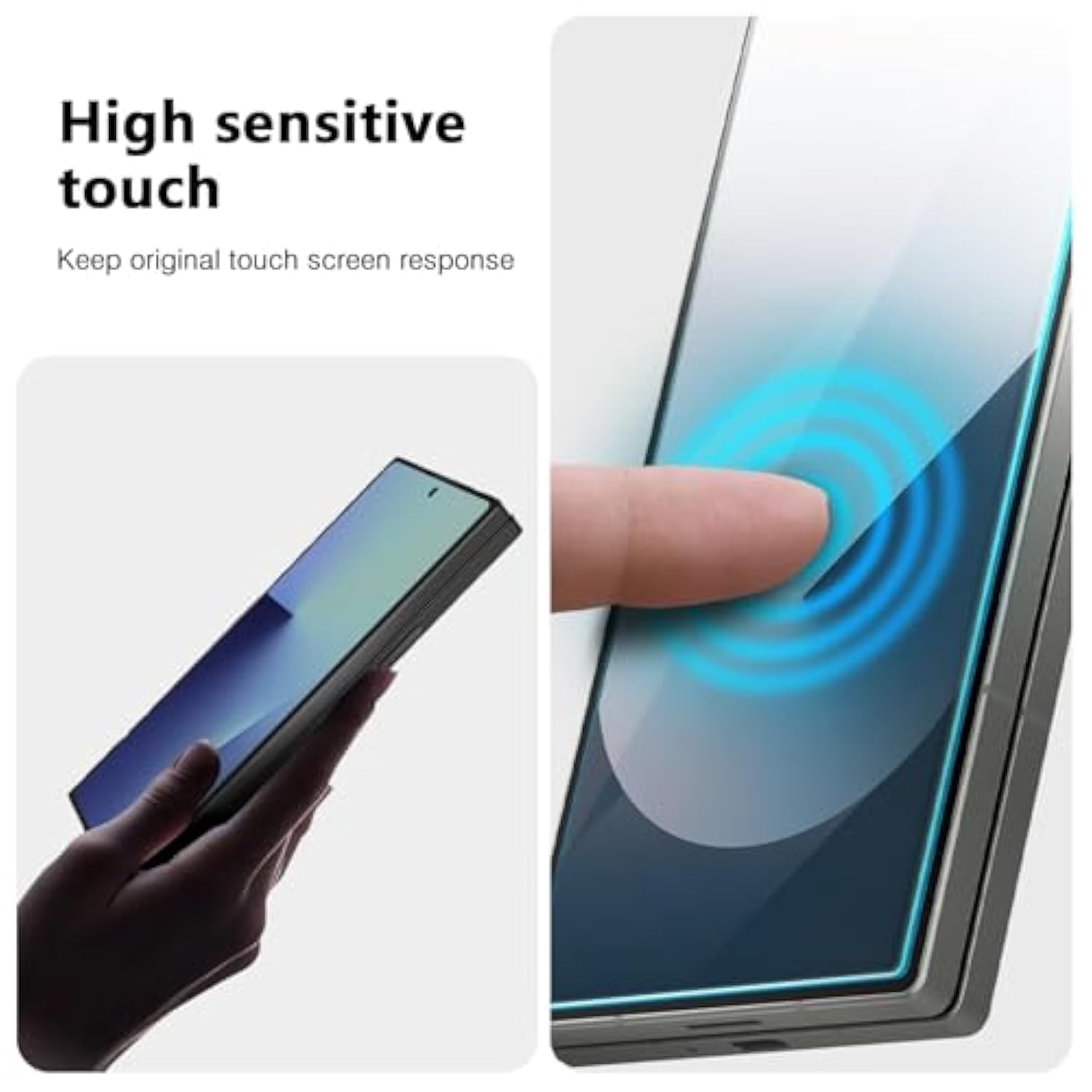 Designed For Samsung Galaxy Z Fold 7 Screen Protector, [1 Pack] 9H Hardness Hd Tempered Glass Film, Anti-Scratch No Dust Bubble Free Z Fold 7 Screen Protector Clear [Case Friendly]