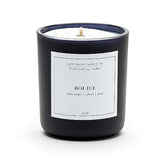 Boujee Candle, Made With Soy Wax And Essential Oils, Black Violet & Saffron & Plum Fragrance, 12 Oz.