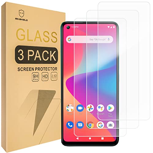 [3-Pack] Designed For BLU G91 / BLU V91 [Tempered Glass] [Japan Glass with 9H Hardness] Screen Protector with Lifetime Replacement