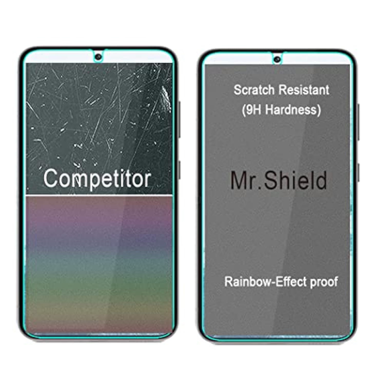 [3-Pack Designed For Samsung Galaxy S23+ 5G / Galaxy S23 Plus 5G [Fingerprint Unlock Compatible] [Tempered Glass] [Japan Glass With 9H Hardness] Screen Protector