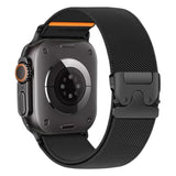 Elastic Sport Bands For Apple Watch Ultra/2 Bands 49Mm 46Mm 45Mm 44Mm 42Mm 41Mm 40Mm 38Mm Men Women,Parachute Buckle Stretchy Fabric Nylon Wide Strap Wristband For Iwatch Series 10 9 8 7 6 5 4 3 Se/2