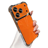 Luxury Bling Electroplating iPhone 17 Pro Max Case with Titanium Anti-Scratch Protection