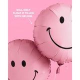 Pink Smile Balloons - 2 Pc | Birthday Party Decorations, Bachelorette Baby Shower, Fun Photo Booth