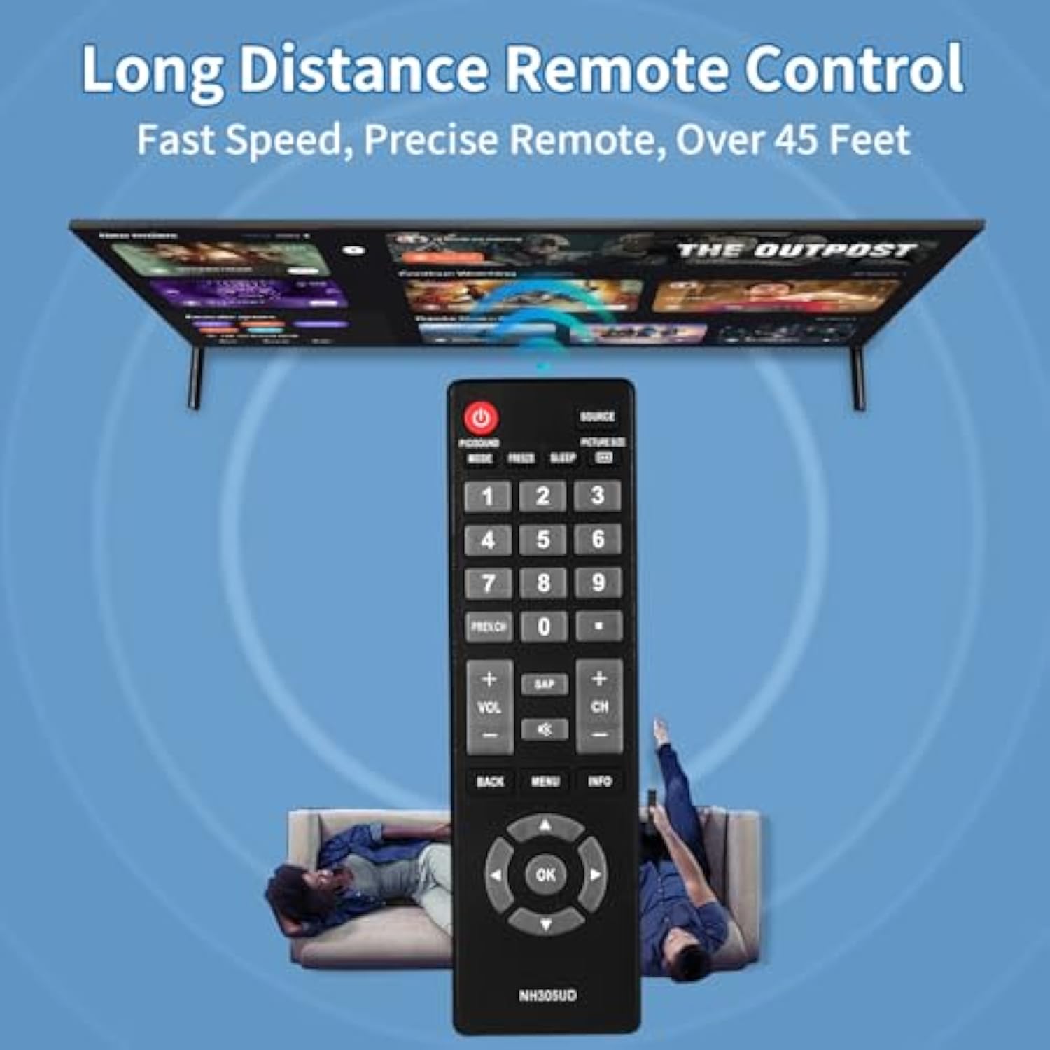 Universal Tv Remote Control For All Emerson Tvs