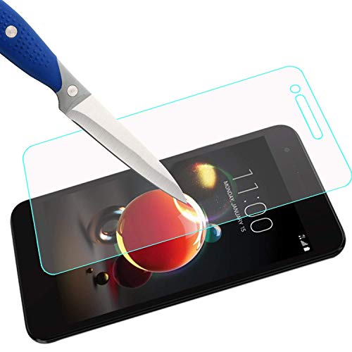 [3-PACK] Designed For LG Phoenix 4 [Tempered Glass] Screen Protector with Lifetime Replacement