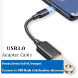 Usb C To Usb 3.0 Adapter, Usb C To Usb Otg Adapter Cable, Type-C To Usb 3.0 Extension Cable, Compatible With Iphone 15 Pro Max/15 Plus/15, Macbook Pro/Air, Samsung Galaxy S24/S23/S22/S21