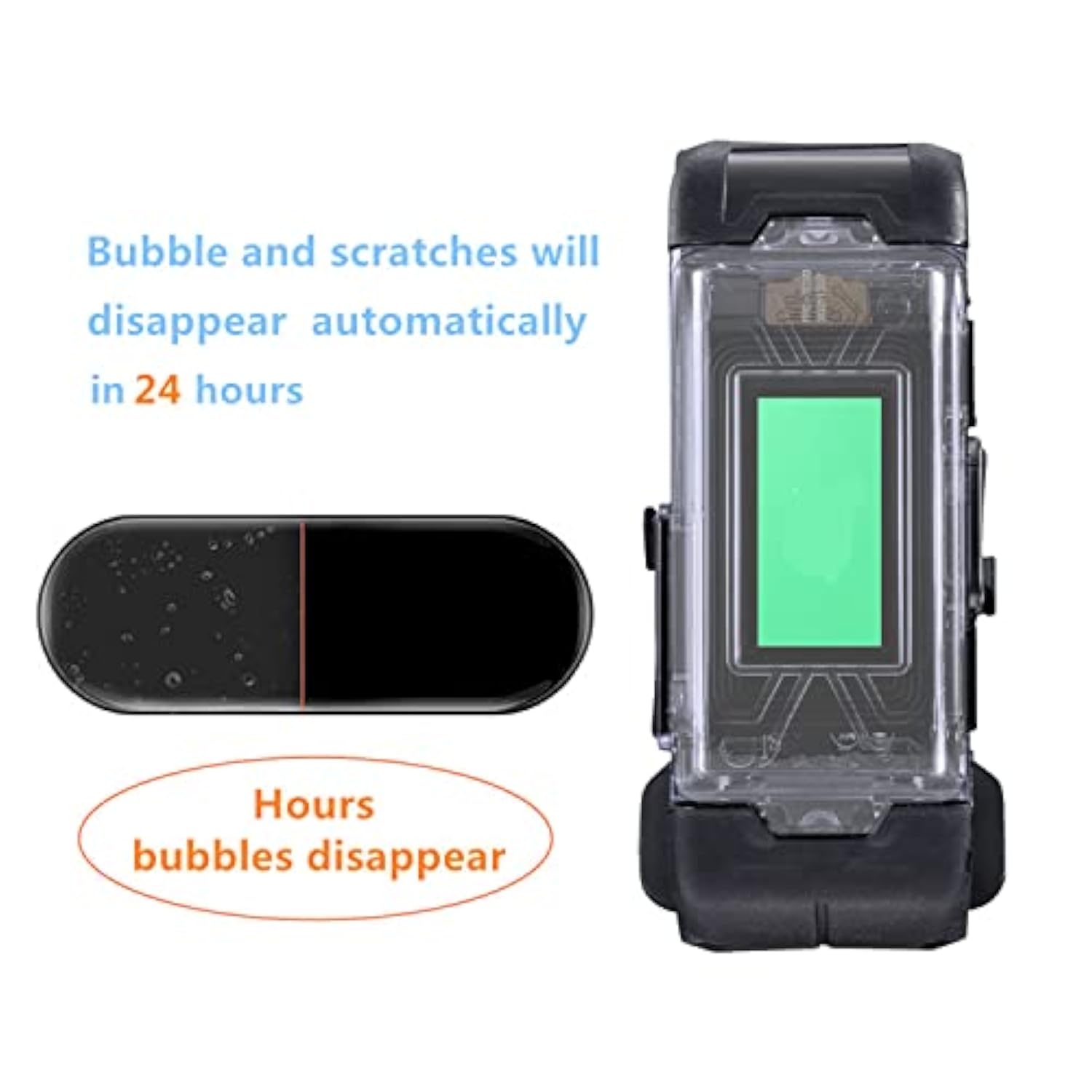 Compatible For Bandai Vital Bracelet Be Screen Protector (3Pack) Hd Clear Tpu Film Compatible For Digital Monster Digivice Be -Vv- Protective Film