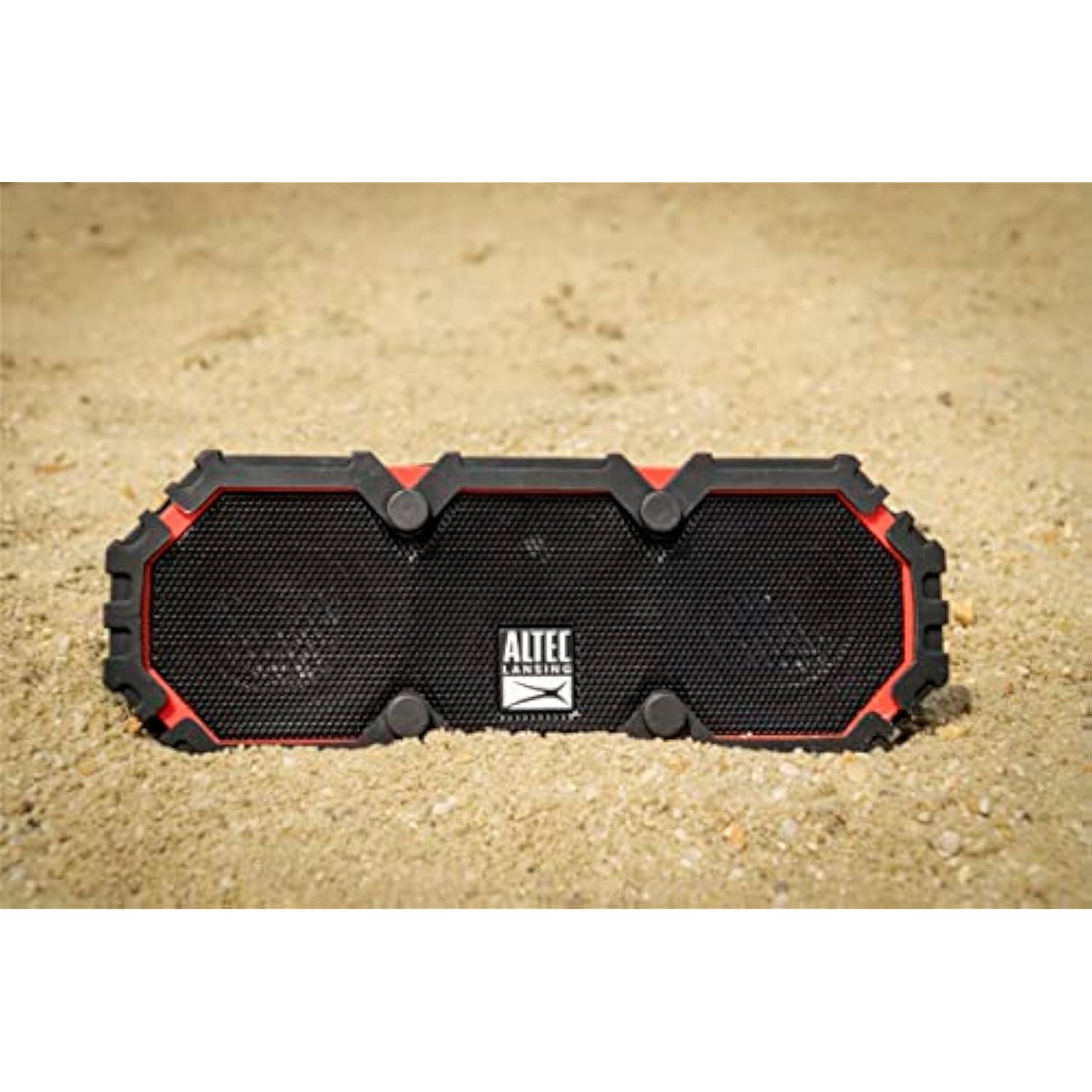 Altec Lansing LifeJacket 2 - Waterproof Bluetooth Speaker, Floating Portable Speaker for Travel & Outdoor Use, Deep Bass & Loud Sound, 30 Hour Playtime