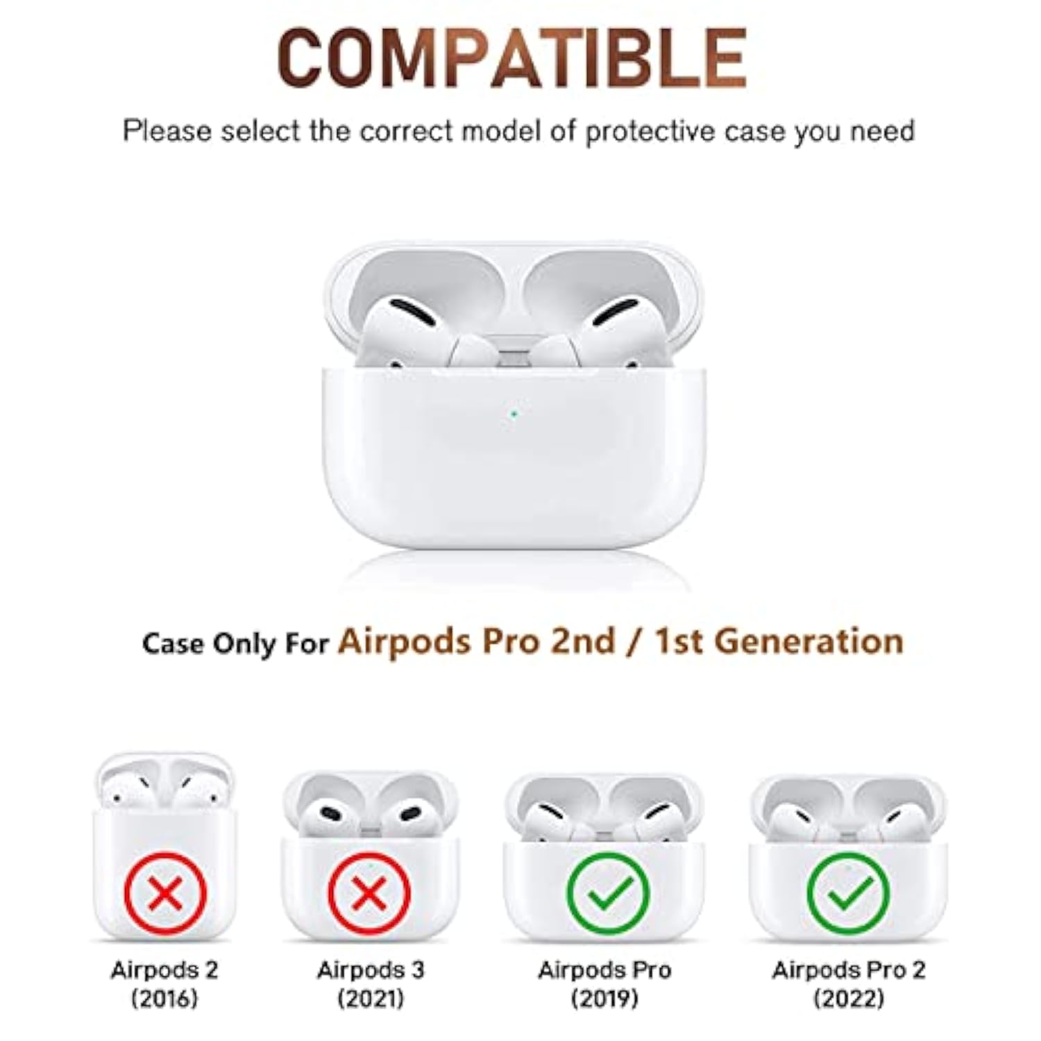 Cute Case For Airpod Pro 2 With Shell Pearl Keychain Luxury Aesthetic Leopard Hard Tpu Protective Cover Compatible With Airpods Pro 2019 2022 2023 For Girls Women (Turquoise Blue)