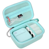 Carrying Case For Rotema/Vawense Label Maker Machine, Mini Label Printer Portable Thermal Printer Travel Bag, Mesh Pocket For Label Paper Tape, Case Only