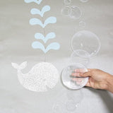 Blue Bubble Whale Garland Boy Baby Shower Ocean Garland Whale Theme Under The Sea Party Decorations Birthday Banner Marine Whale Party Streamers Beach Nautical 1St Birhtday Party Decor