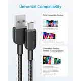 Anker USB C Cable, [2 Pack, 3ft] 310 USB A to USB C Charger Cable, USB A to Ty
