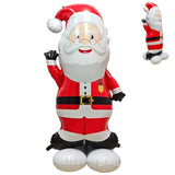 Christmas Decoration Balloon 59 * 31 Inch Standing Santa Claus Large Helium Foil Balloon, New Year Toy Store Christmas Party Decoration