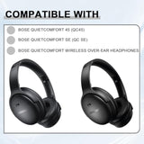 Replacement Ear Pads For Bose Quietcomfort 45 (Qc45)/Quietcomfort Se (Qc Se)/Quiet Comfort Headphones, Ear Cushions, Headset Earpads, Ear Cups Cover With Soft Protein Leather (Cypress Green)