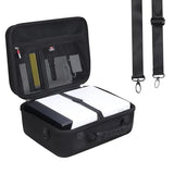 Hard Storage Case Compatible With Liene Pixcut S1 Color Sticker Printer & Die Cutting Machine, Eva Hard Carrying Case With Shoulder (Black, Case Only)