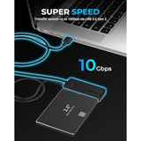 SABRENT USB 3.2 Type A to SATA/U2 SSD Adapter Cable [EC-U2SA]