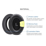 A30 Replacement Ear Pads Headband Cushion Pad Compatible With Bose A30 Aviation Headset Including Inner Foam Filter Inserts, 3 Mic Covers Windscreen, Protein Leather Memory Foam (Refresh Kit)