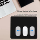 Custom Mouse Pad With Photo Text Name Logo Design Your Own Personalized Mouse Mat Customized Non-Slip Desk Writing Pad For Office Home, 1Pcsblack, 7"X8.6"