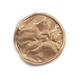 Golden Decorative Irregular Sewing Shank Buttons 20 Pcs - 18Mm, 23/32"