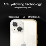 iPhone 13 Clear Anti-Yellow Silicone Case Slim Shockproof 6.1 Inch