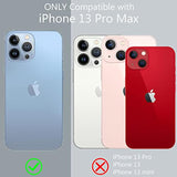 Compatible With Iphone 13 Pro Max 5G Holster Case Combo Shell Slim Rugged Case With Kickstand Swivel Belt Clip Holster Shockproof Cover Case For Iphone 13 Pro Max 5G(6.7 Inch) 2021,Black