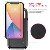 Heavy Duty Protection Phone Case Cover for Apple iPhone 11 3in1 Black