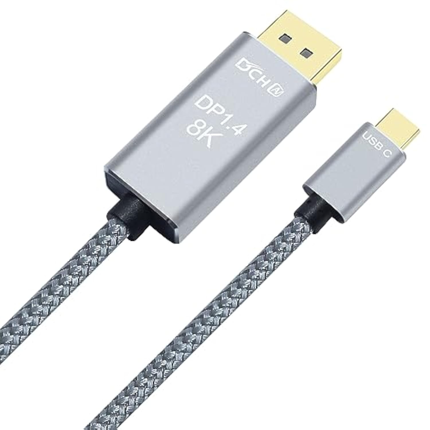 8K Usb-C To Displayport Cable 3-Foot 4K@144Hz 8K@60Hz 2K@165Hz Usb To Dp Adapt