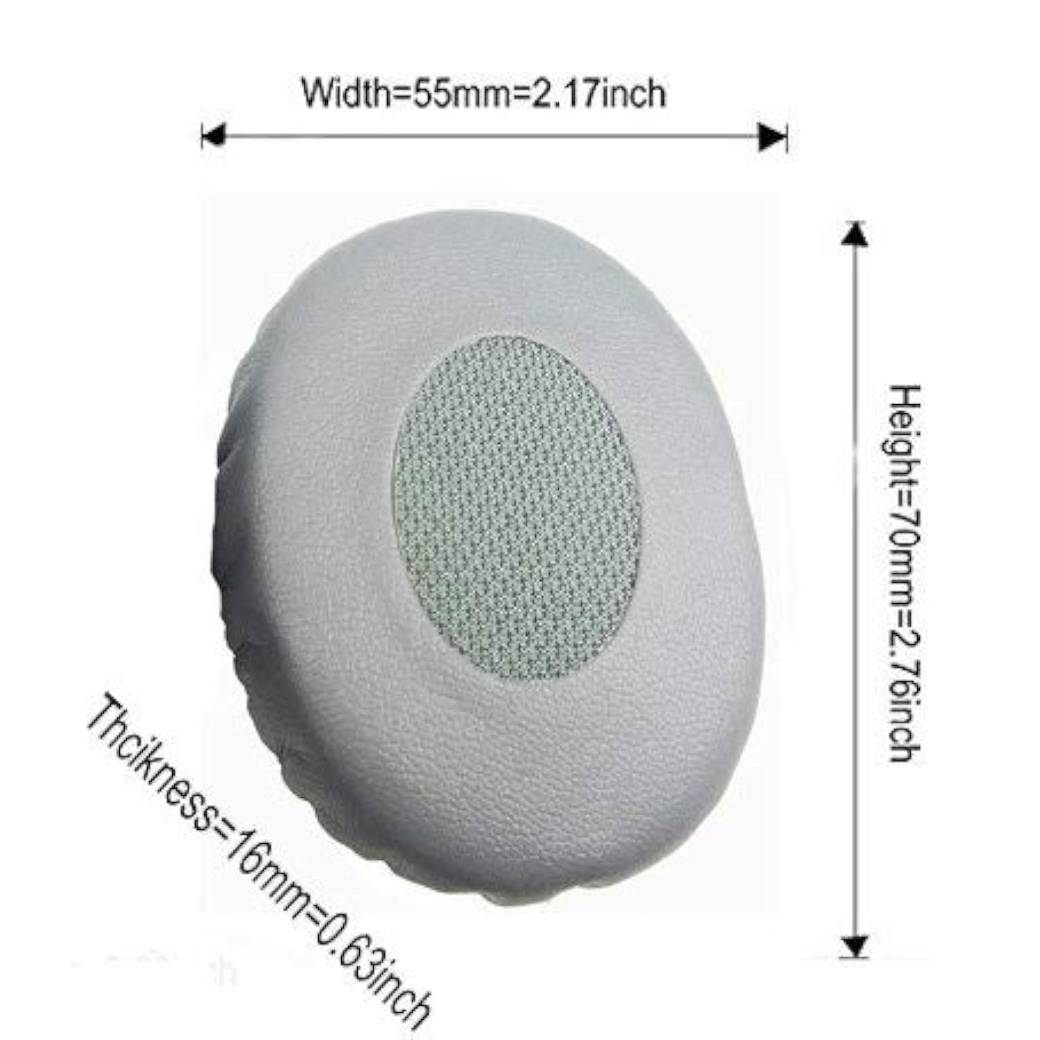 Replacement Ear Pads For Bose Oe2 /Oe2I On-Ear Headphones Earpad Cover(Grey)