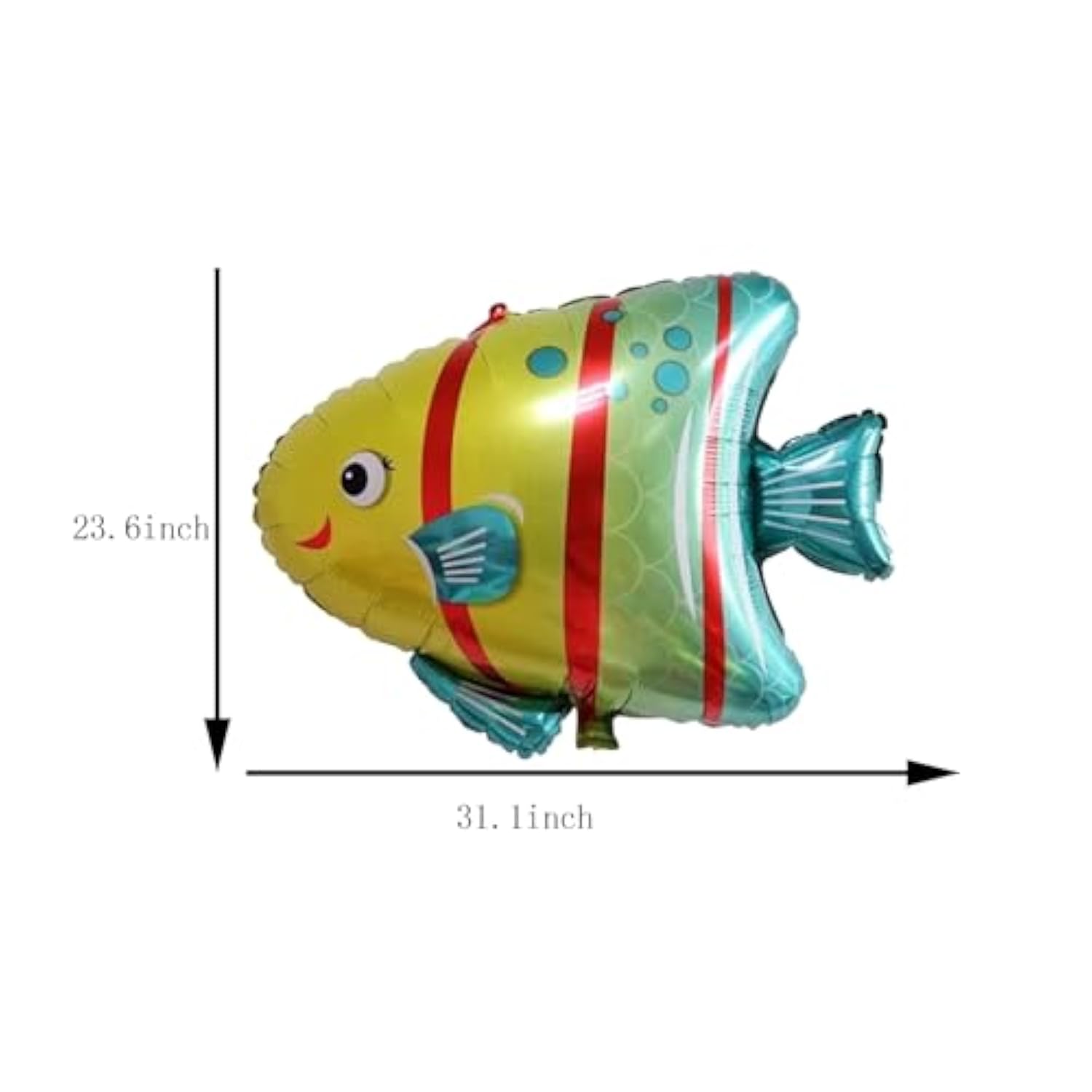 13Pcs Tropical Fish Balloons Set Ocean Animal Balloons Under The Sea Clownfish Tropical Fish Bubble Fish Foil Balloons Sea Animal Creature Balloons For Ocean Themed Party Decorations