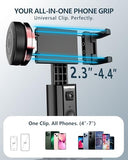 Auto-Tracking Phone Tripod, 360° Rotation Auto Face Tracking Tripod with Gesture & Remote Control, Cell Phone Tripod Stand for Recording, Universal