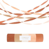 Fall Boho Party Decorations,5 Rolls Dusty Orange Brown Crepe Paper Party Streamers For Thanksgiving Day,Halloween,Birthday Wedding Baby Shower Rustic Party Backdrop