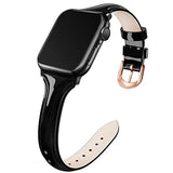 Leather Slim Bands Compatible with  Watch Band 38mm 40mm 41mm 42mm 44mm 45mm 46mm 49mm for Women?Thin Strap for iWatch Series 10 9 8 7 6 5 SE 4