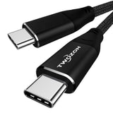 4K Usb C Cable 100W 15Ft (All-In-One), Usb 3.2 Gen 2 X 2 20Gbps Data Transfer