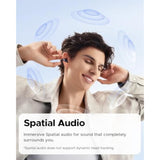 SoundPEATS PearlClip Pro Ear Ultra Open Ear Earbuds Wireless Headphones Bluetooth 5.4 Earphones Clip On Ear Buds with Mic, IPX5 Waterproof, 24 Hrs Play for Running Cycling Fitness