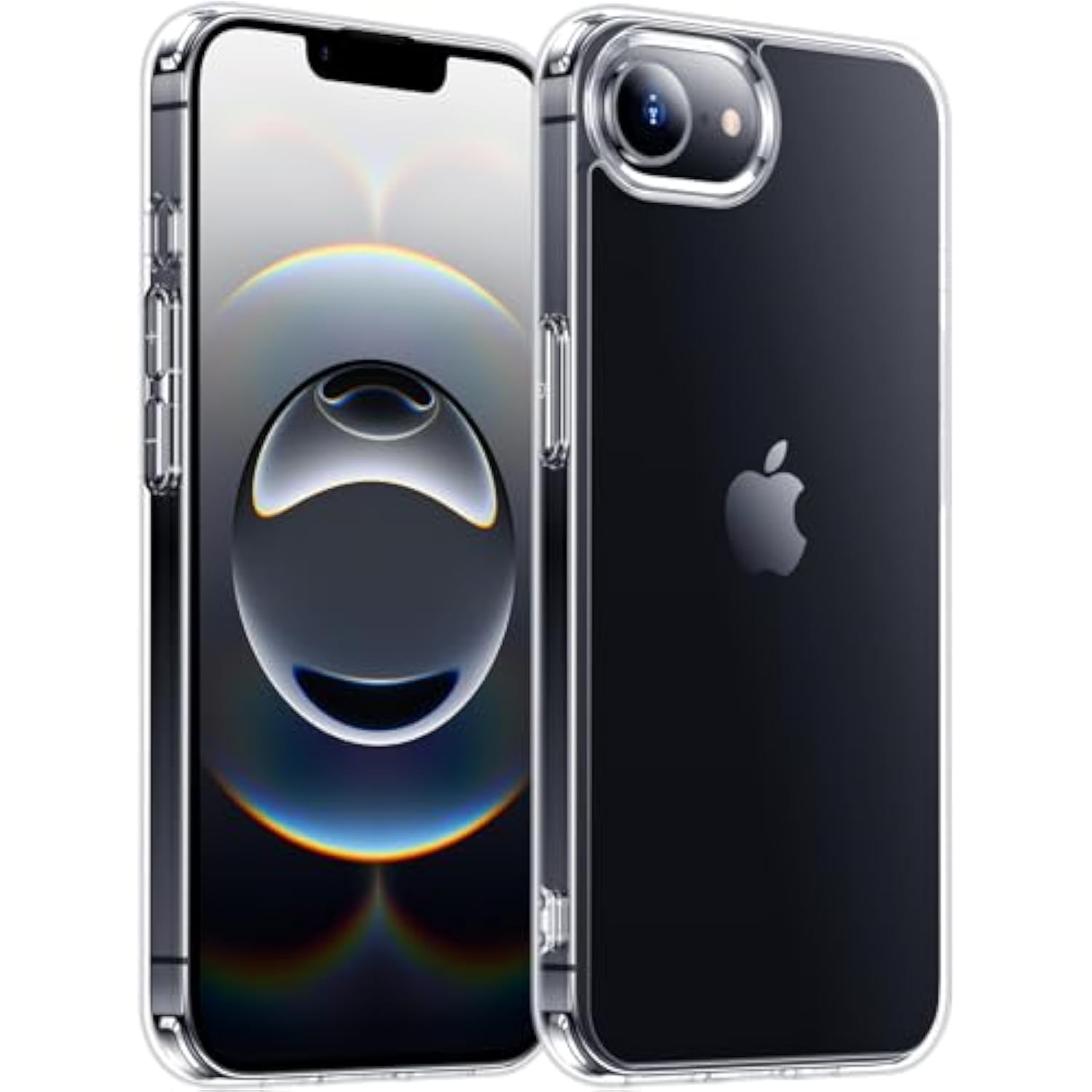 For Iphone 16E Case Clear, [Crystal Clear][Not Yellowing][-Grade Protection] Slim Anti-Scratch Shockproof Transparent Protective Phone Case For Iphone 16E 6.1" 2025