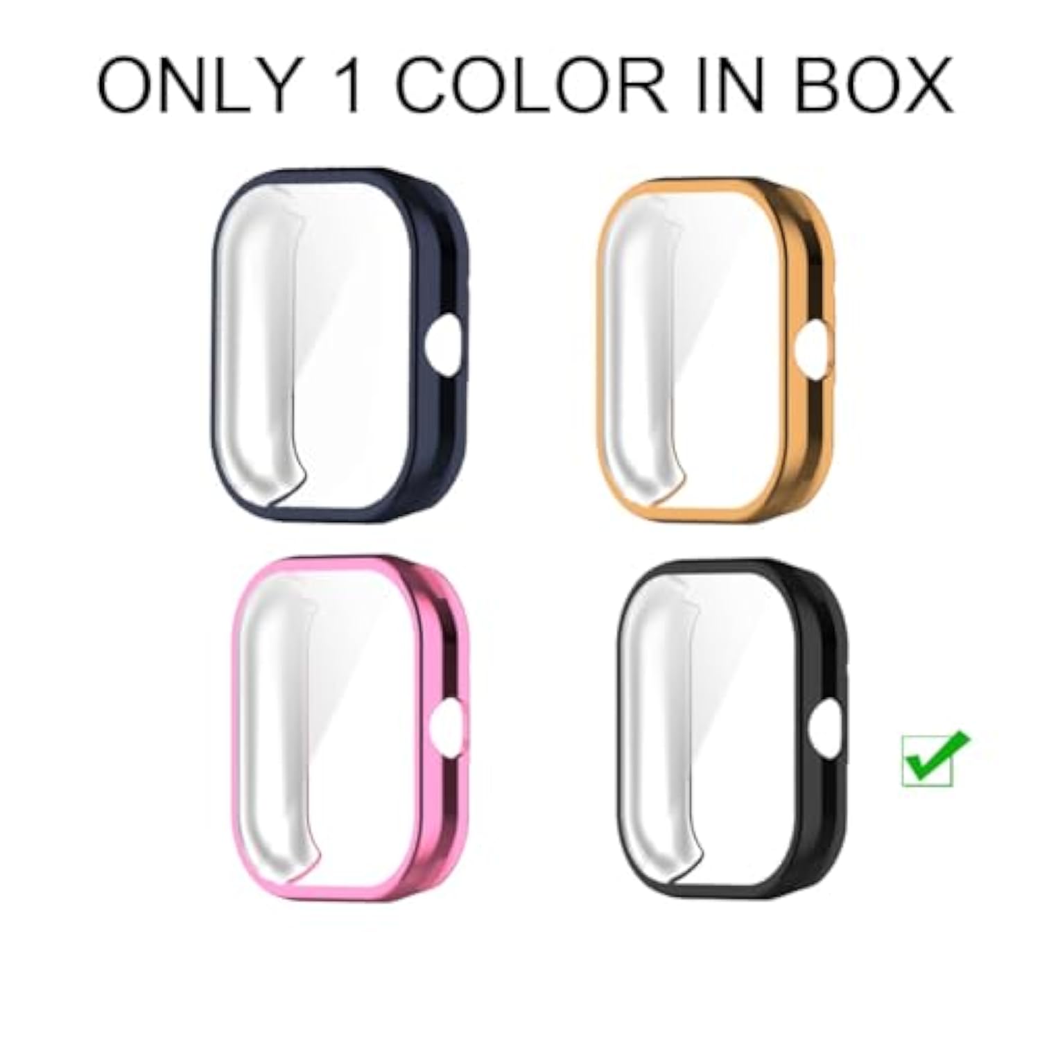 Watch Cases Compatible With Keeponfit Idw21 1.85” Smart Watch, Tpu Case With Screen Protector, Protecting Watch Body & Screen