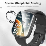 Idw13, Idw15, Idw19 Smart Watch Screen Protector, [6 Pack] Full Coverage Tpu Clear Film Compatible For Vrpefit, Toobur 1.8" Idw13 Smart Watch (6 Pack)