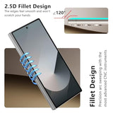 Tempered Glass For Galaxy Z Fold 6 5G Screen Protector 2 Pcs [6.9 Inch]+ Transparent Hd Camera Lens Protector 2 Pack, 9H Hardness, Ultrasonic Fingerprint Support, Hd Clear, For Galaxy Z Fold 6