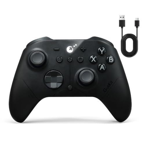 ES PRO Wireless PC Controller TMR Anti-Drift&Anti-Snapback Joysticks, Lower Wireless Latency 3.25ms, Compatible with PC/Switch/Android/Switch 2