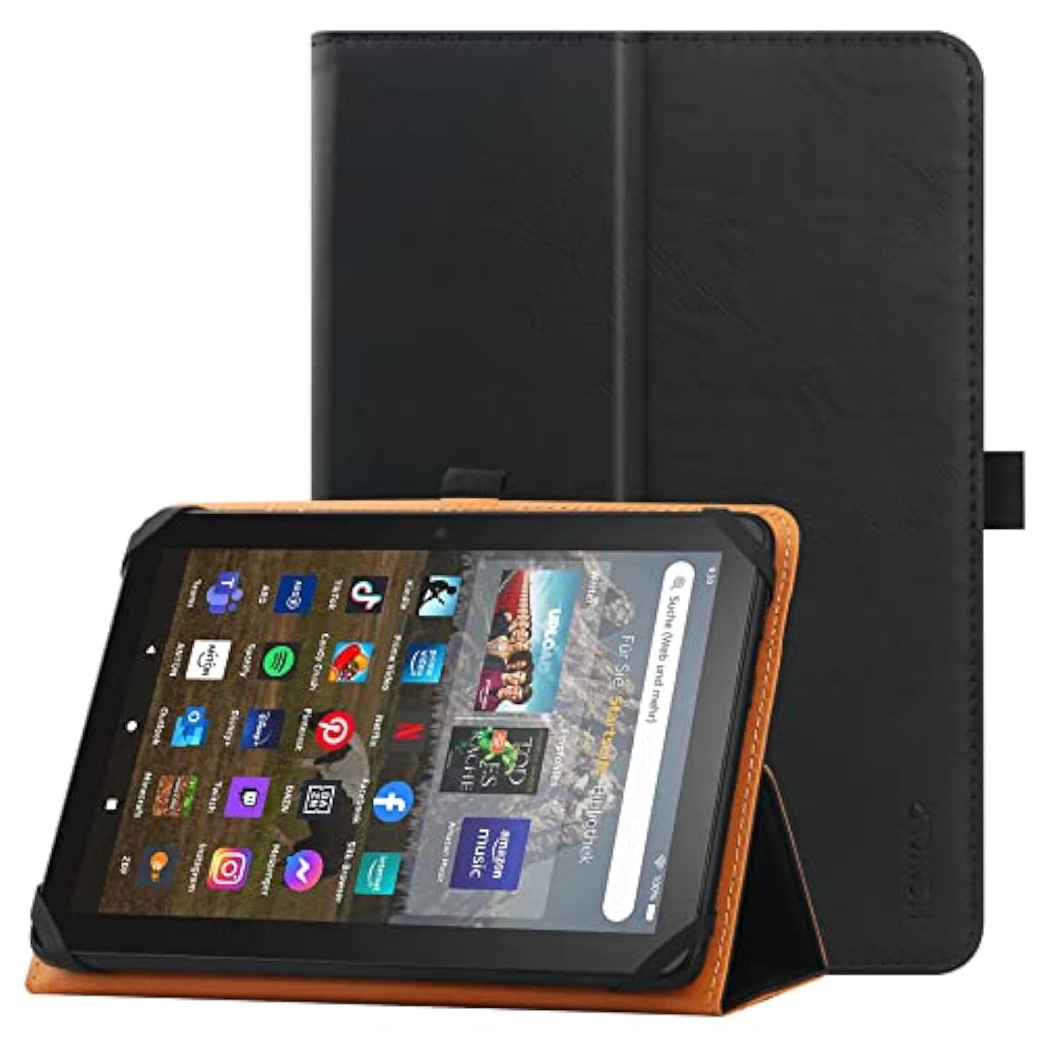 Universal Case For 7 Inch 8 Inch Tablet,Stand Folio Universal Tablet Case Prot
