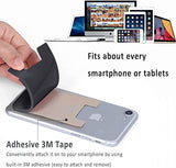 Cell Phone Wallet, Stick on Wallet (3 Pieces) (for Credit Card, Business Card & Id)