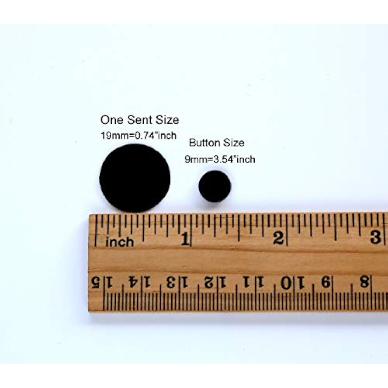 11/32 Inch ( 9Mm) Very Small Button Tiny Size Sewing Flatback Resin Bu